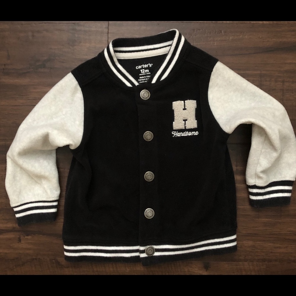 Carters Letter Jacket_ good condition